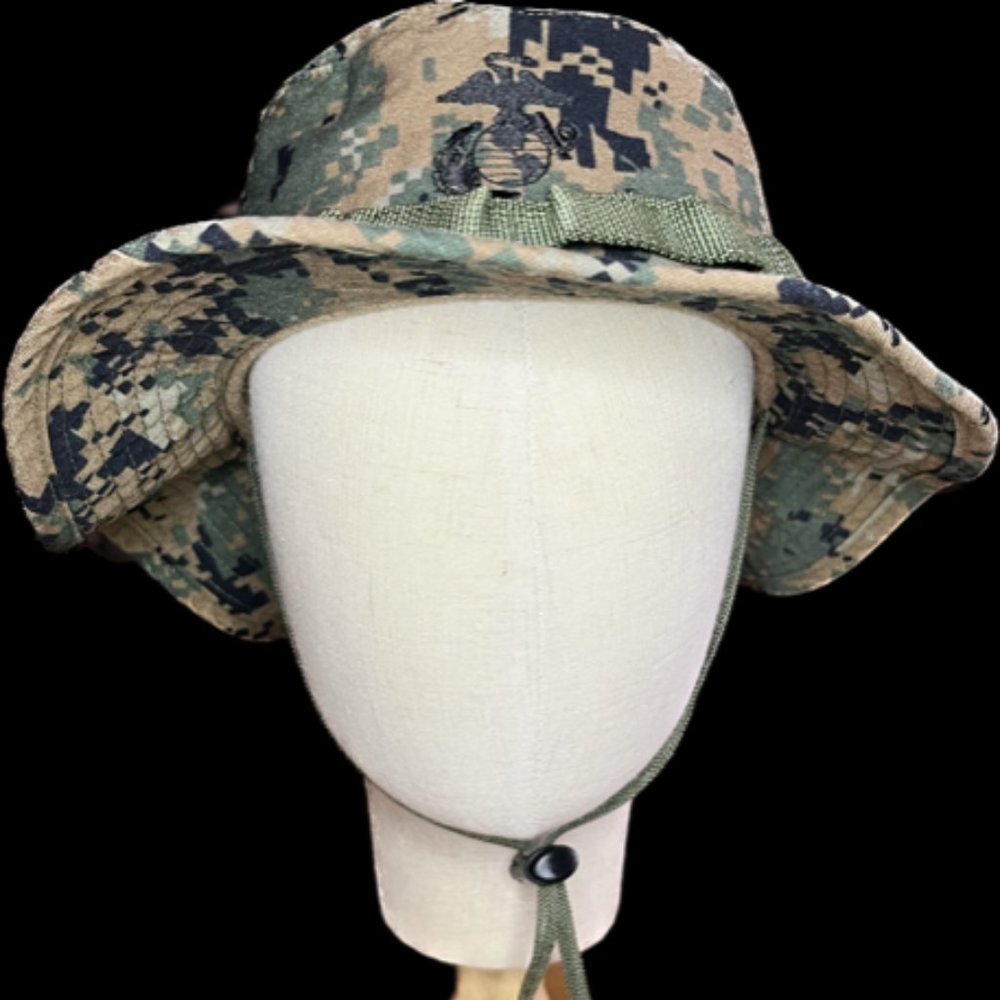 USMC Woodland MARPAT Boonie Cover - Picture 1 of 3